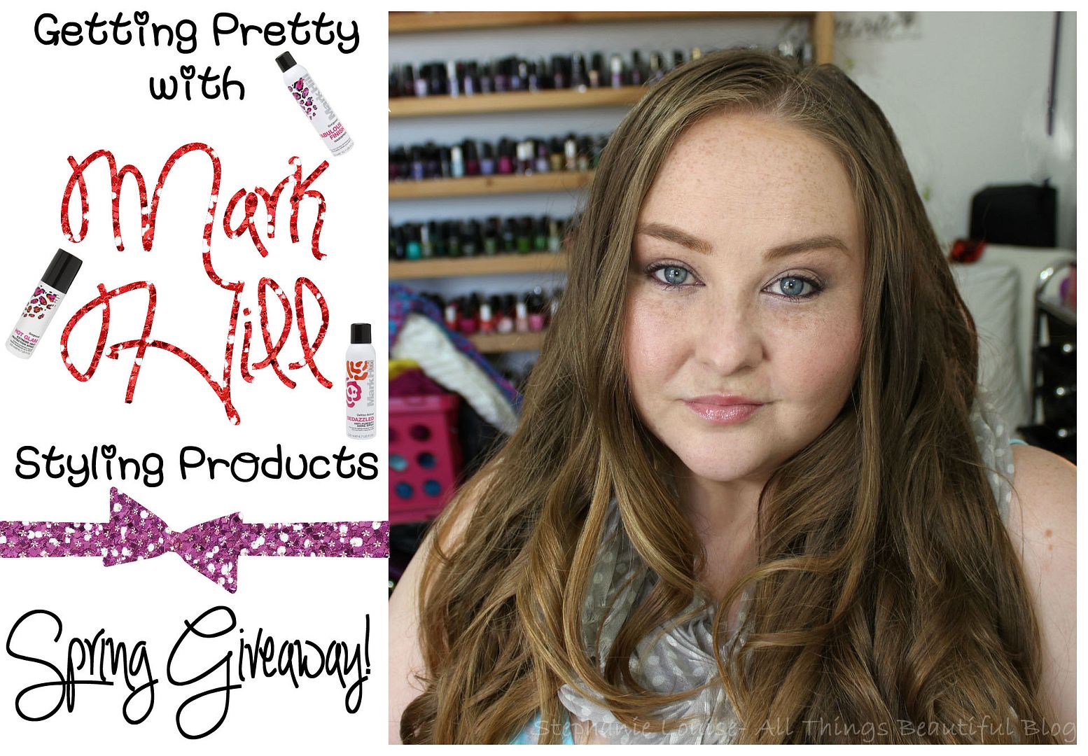 Getting Pretty with Mark Hill Styling Products + Spring Giveaway Blog